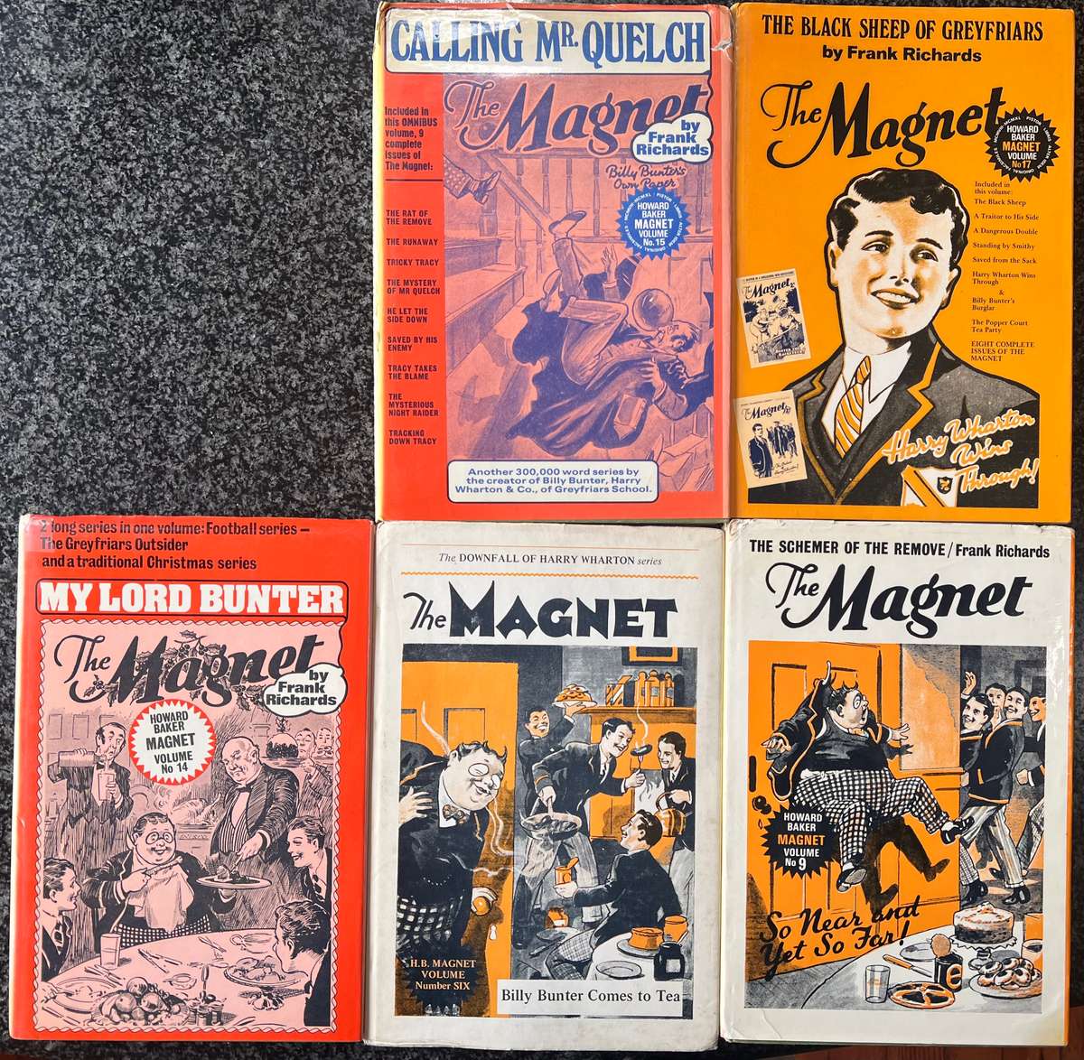 COLLECTION OF 25 BILLY BUNTER BOOKS BY FRANK RICHARDS