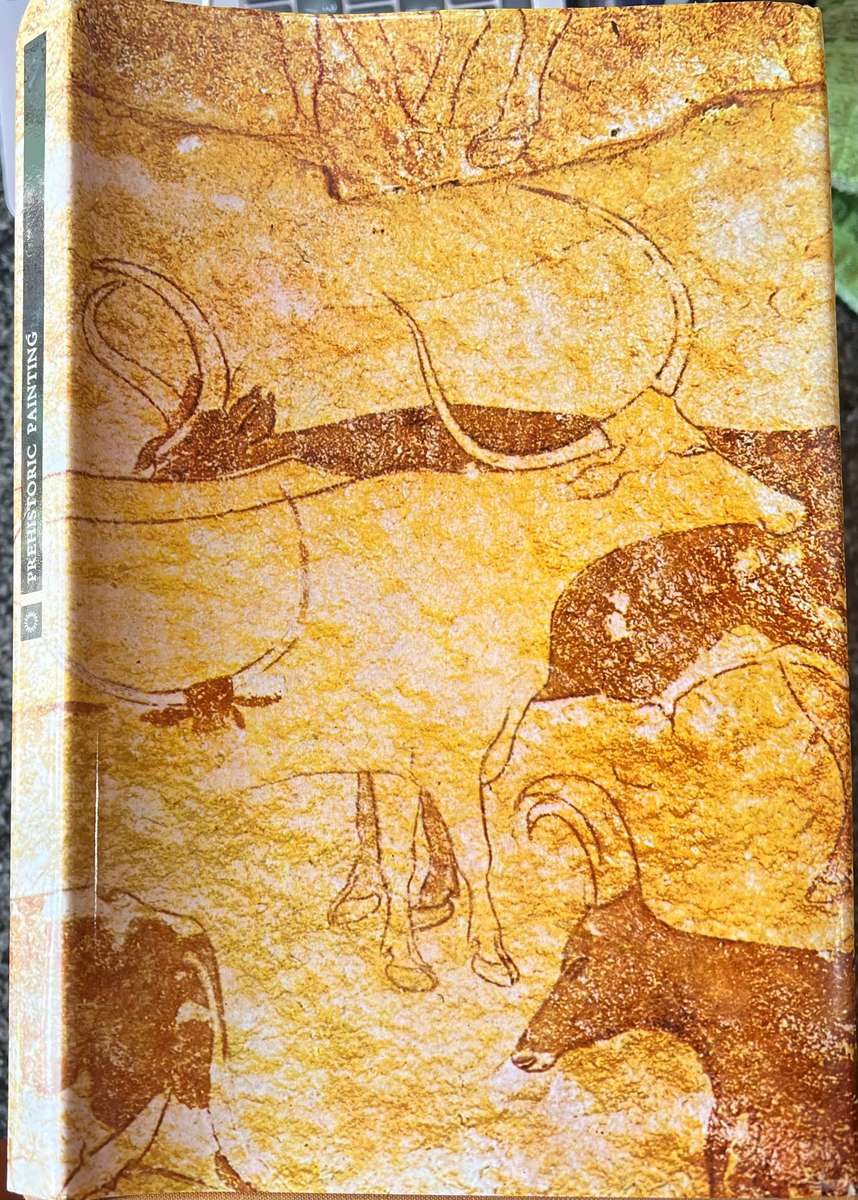 PREHISTORIC PAINTING BY RAOUL-JEAN MOULIN