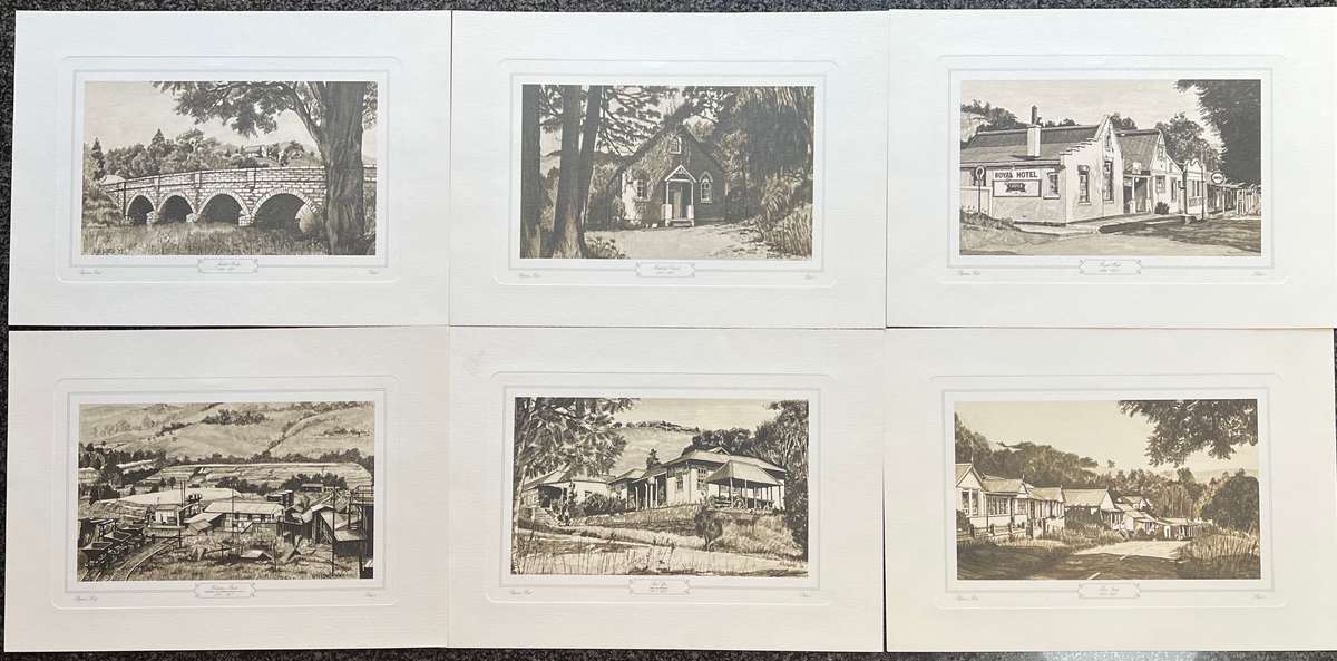 1 x COLLECTION OF 6 PRINTS