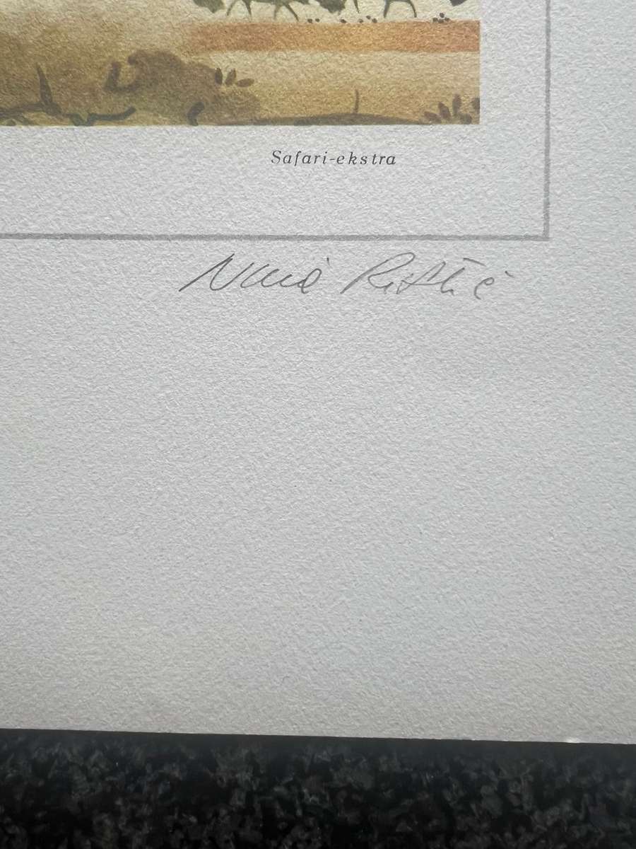 SIGNED, NUMBERED 2/1000! 1 x COLLECTION OF 3 PRINTS BY UNKNOWN ARTIST