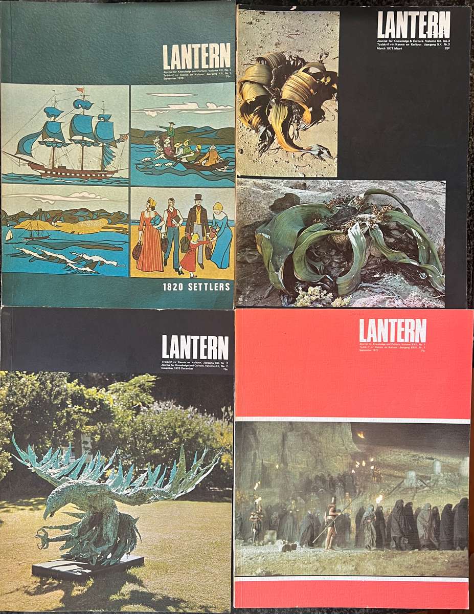 COLLECTION OF 125 LANTERN MAGAZINES - 1955 TO 1995