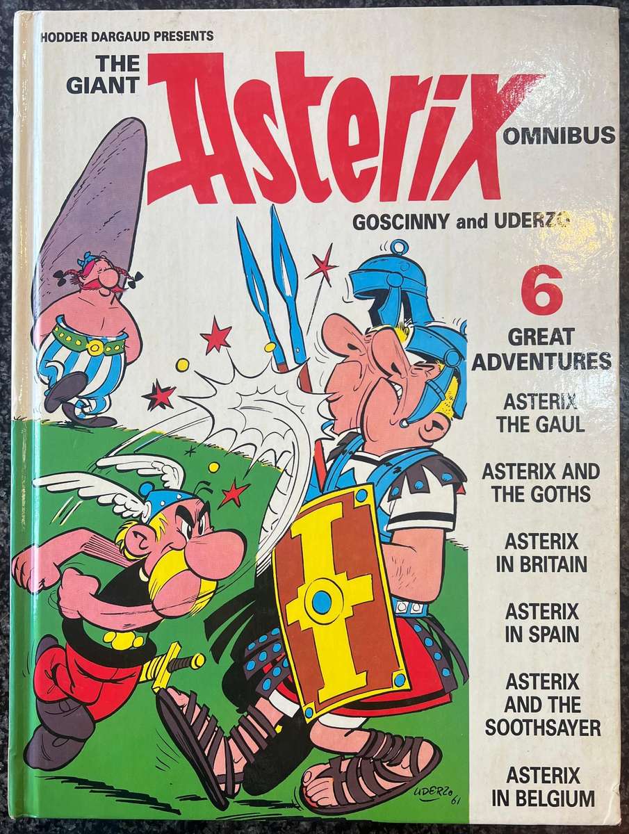 THE GIANT ASTERIX OMNIBUS: 6 GREAT ADVENTURES BY GOSCINNY AND UDERZO