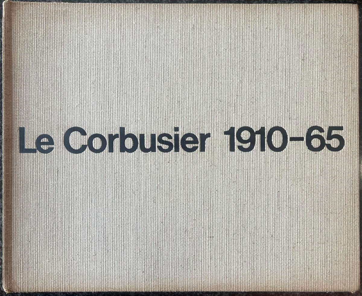 LE CORBUSIER 1910-65 BY W BOESIGER AND H GIRSBERGER