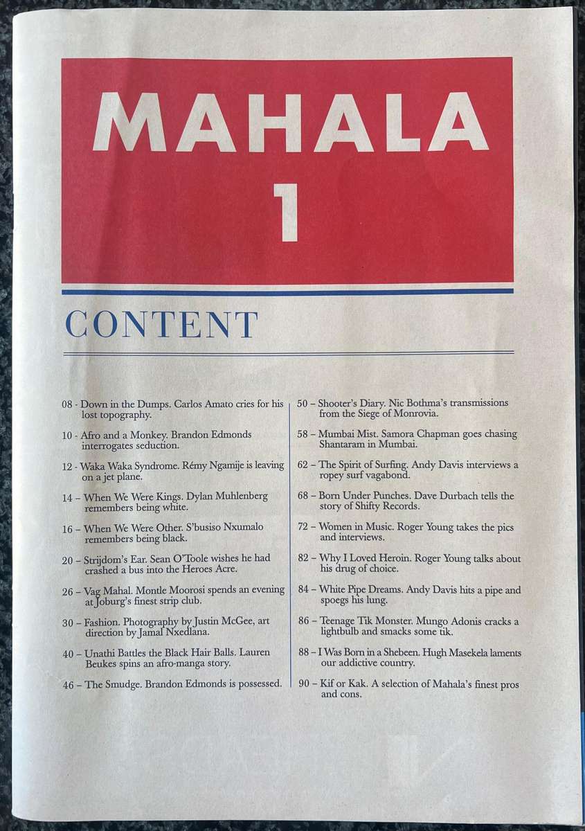 MAHALA 1 MAGAZINE