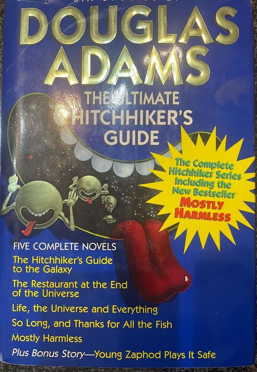 `THE ULTIMATE HITCHHIKER`S GUIDE` SIX NOVELS BY DOUGLAS ADAMS
