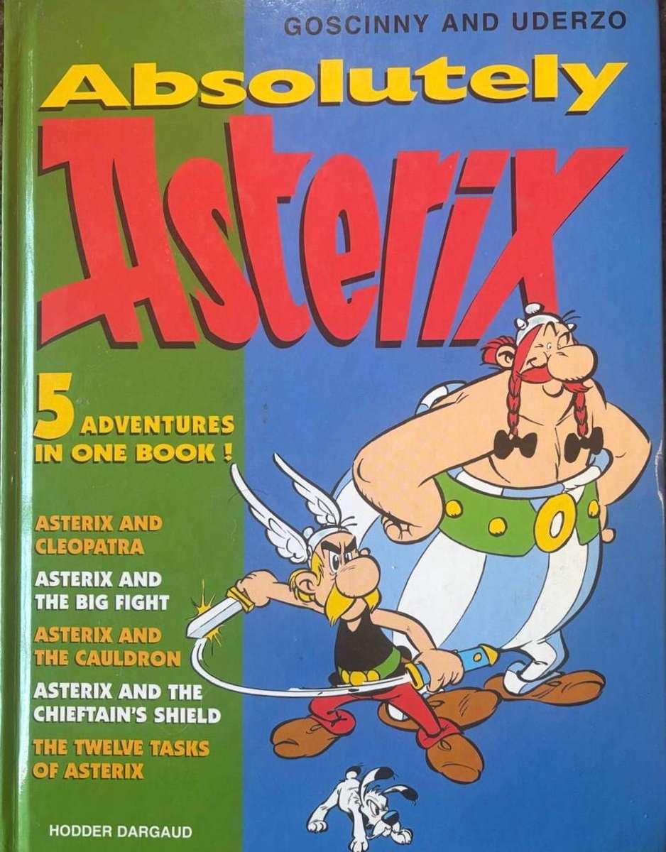 ABSOLUTELY ASTERIX: 5 ADVENTURES IN ONE BOOK BY GOSCINNY AND UDERZO
