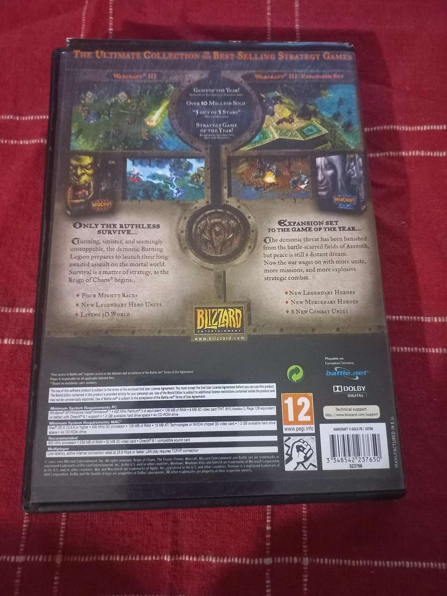 Warcraft 3 + Expansion