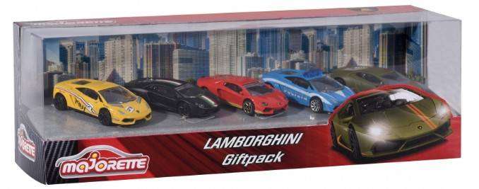 Majorette 1:64 Gift Pack Officially Licensed Lamborghini 5-Car Set