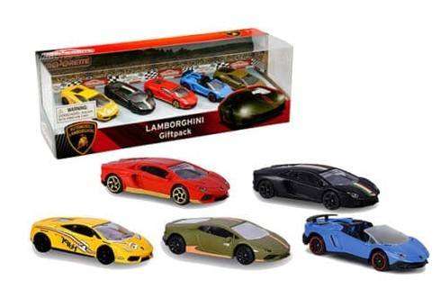 Majorette 1:64 Gift Pack Officially Licensed Lamborghini 5-Car Set
