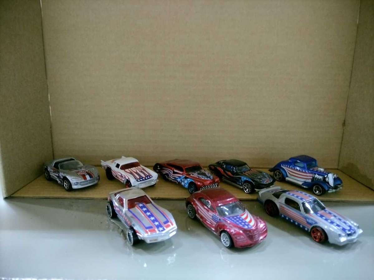 Hot wheels Stars & Stripes lot
