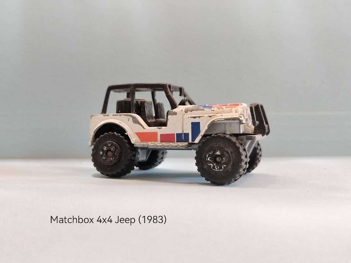 Matchbox Superfast 4 x 4 Jeep 1983 Loose