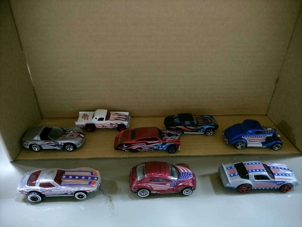 Hot wheels Stars & Stripes lot