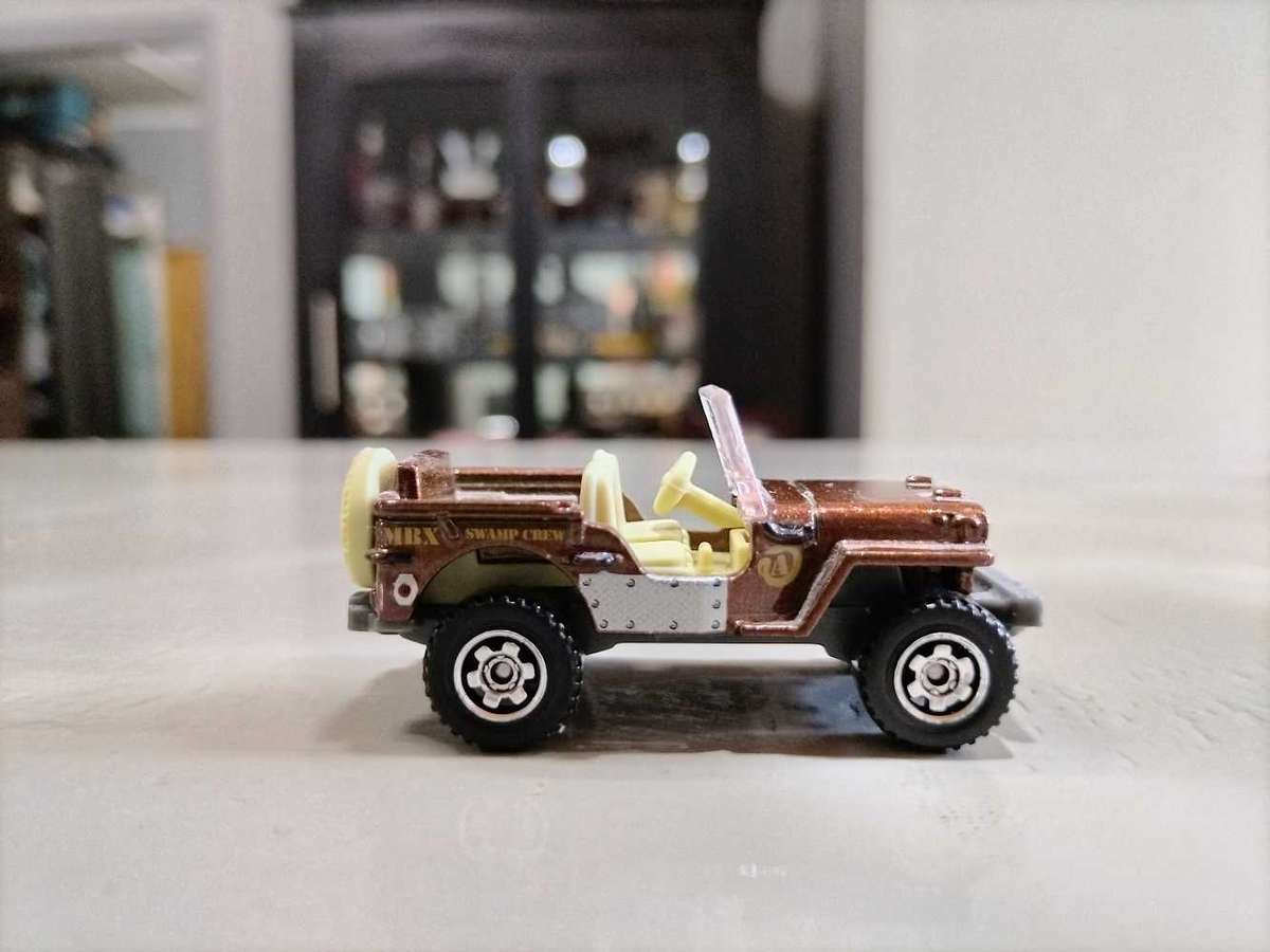 Matchbox Jeep Willys Brown Loose