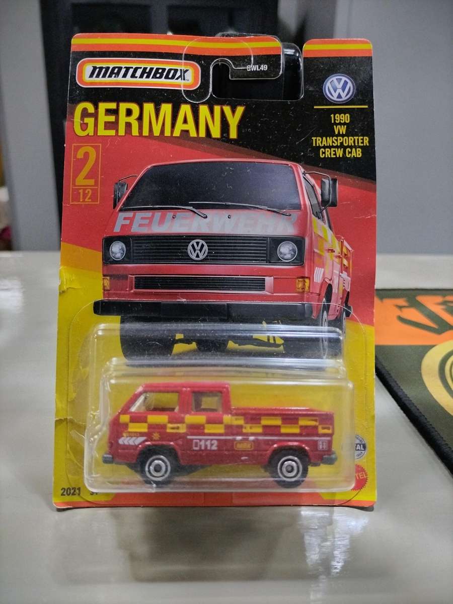 Matchbox 1990 Volkswagen Transporter Crew Cab