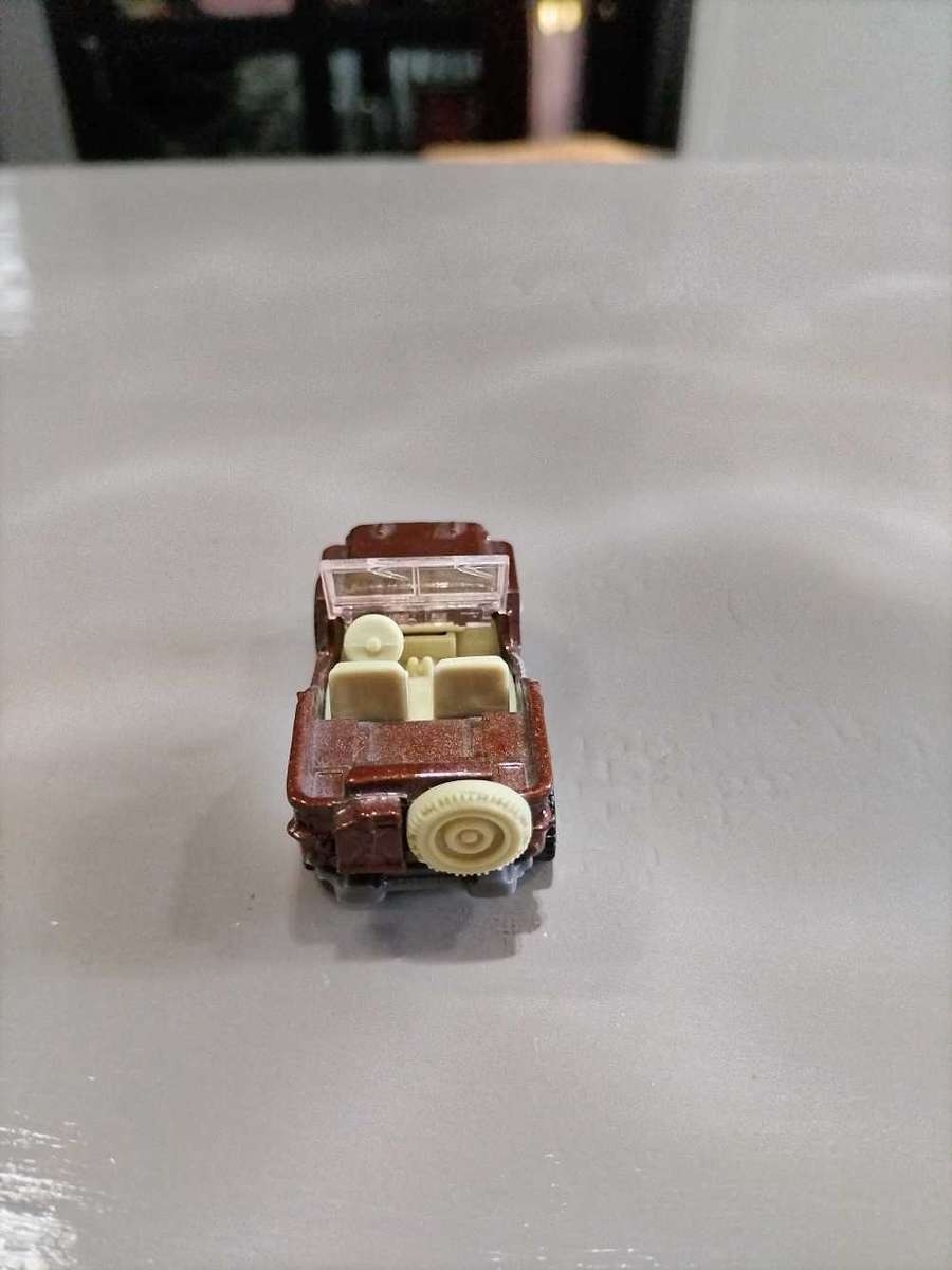 Matchbox Jeep Willys Brown Loose