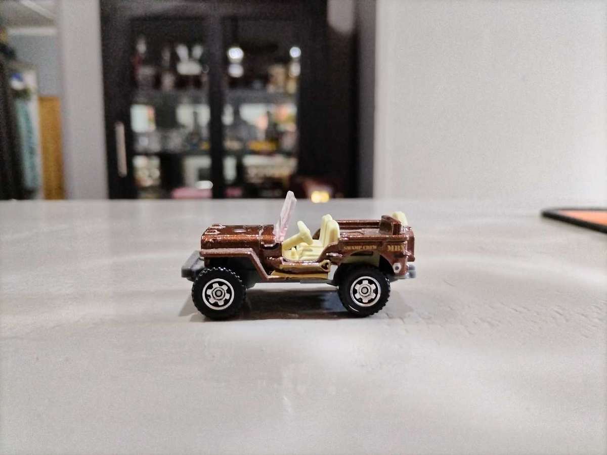 Matchbox Jeep Willys Brown Loose