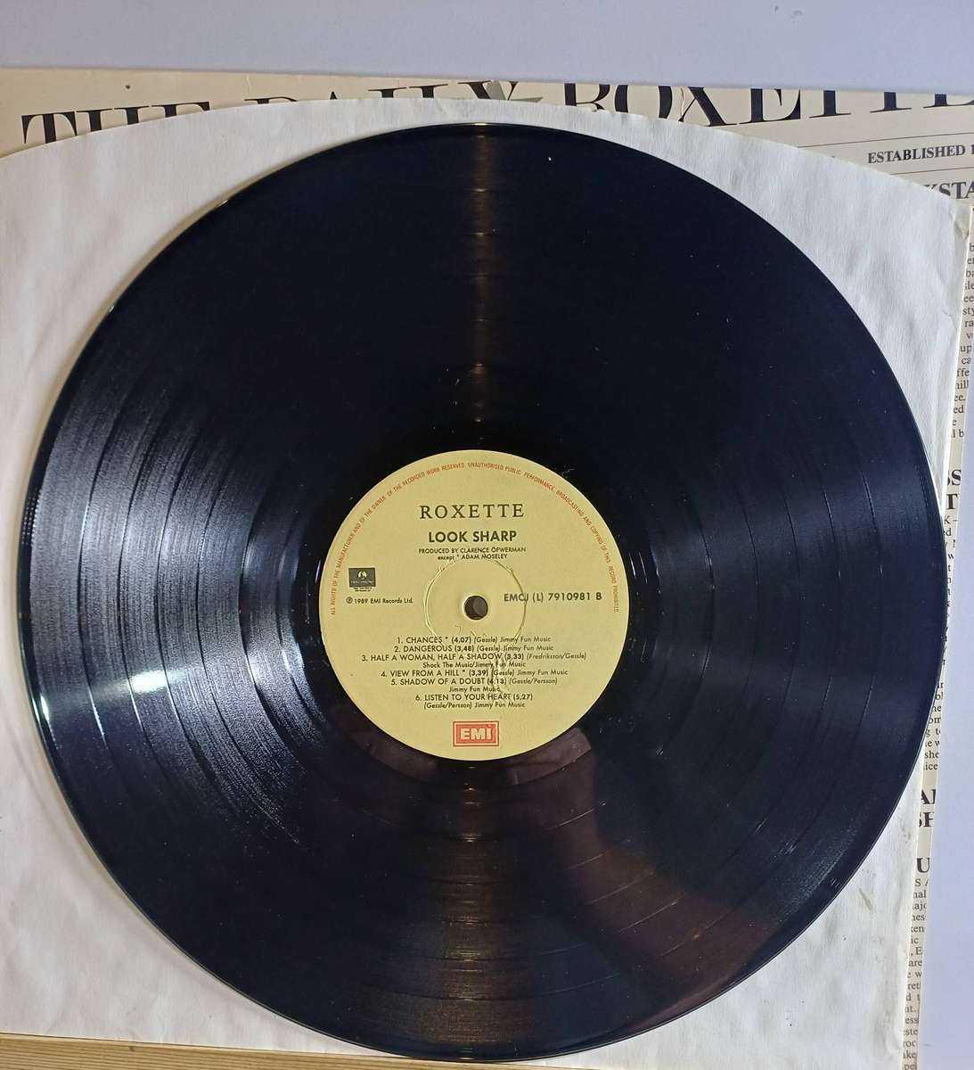 Roxette- Look sharp vinyl LP