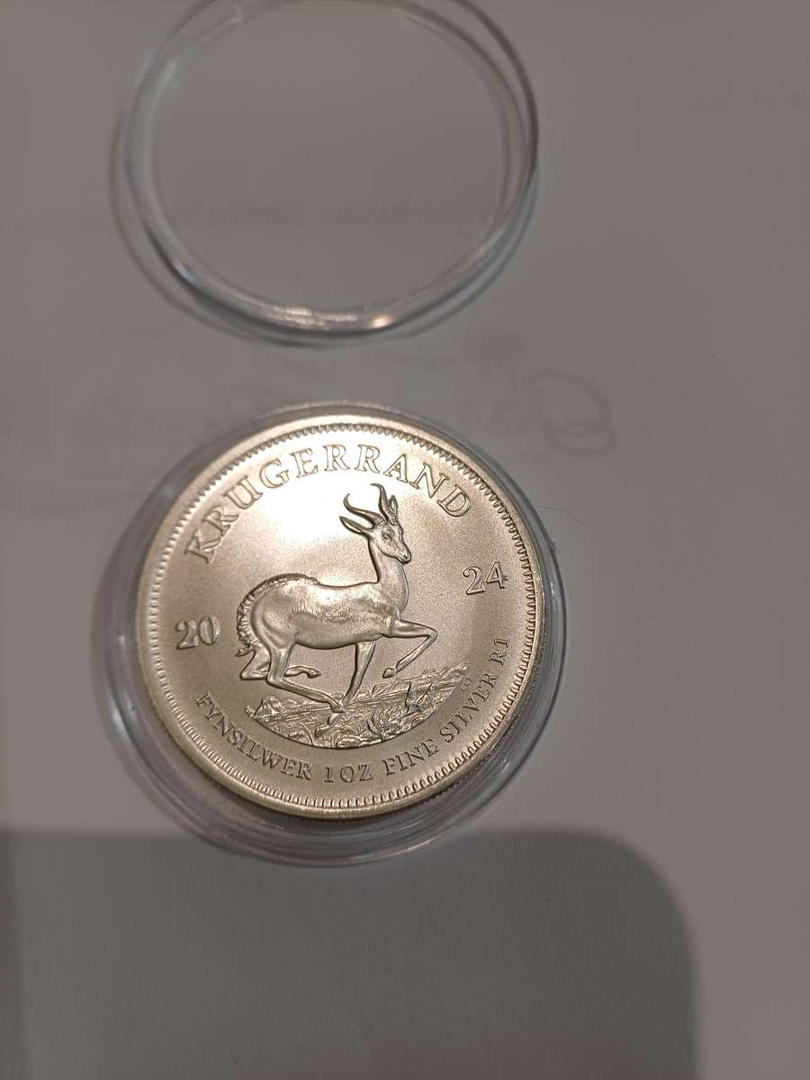 2024 1oz Silver Krugerrand encapsulated