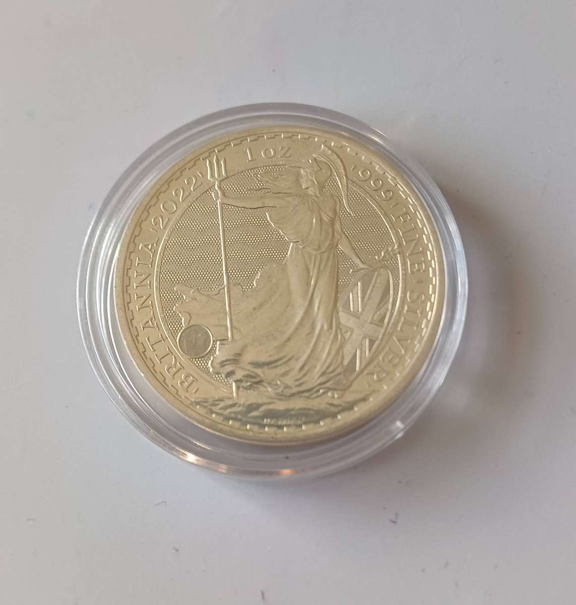 2022 1oz Silver Brittania coin
