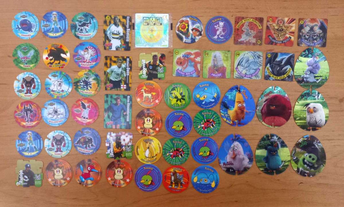 Mixed lot tazos (no.4)