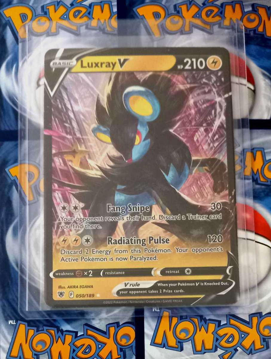 Luxray V 050/189 from Astral Radiance Pokemon Card