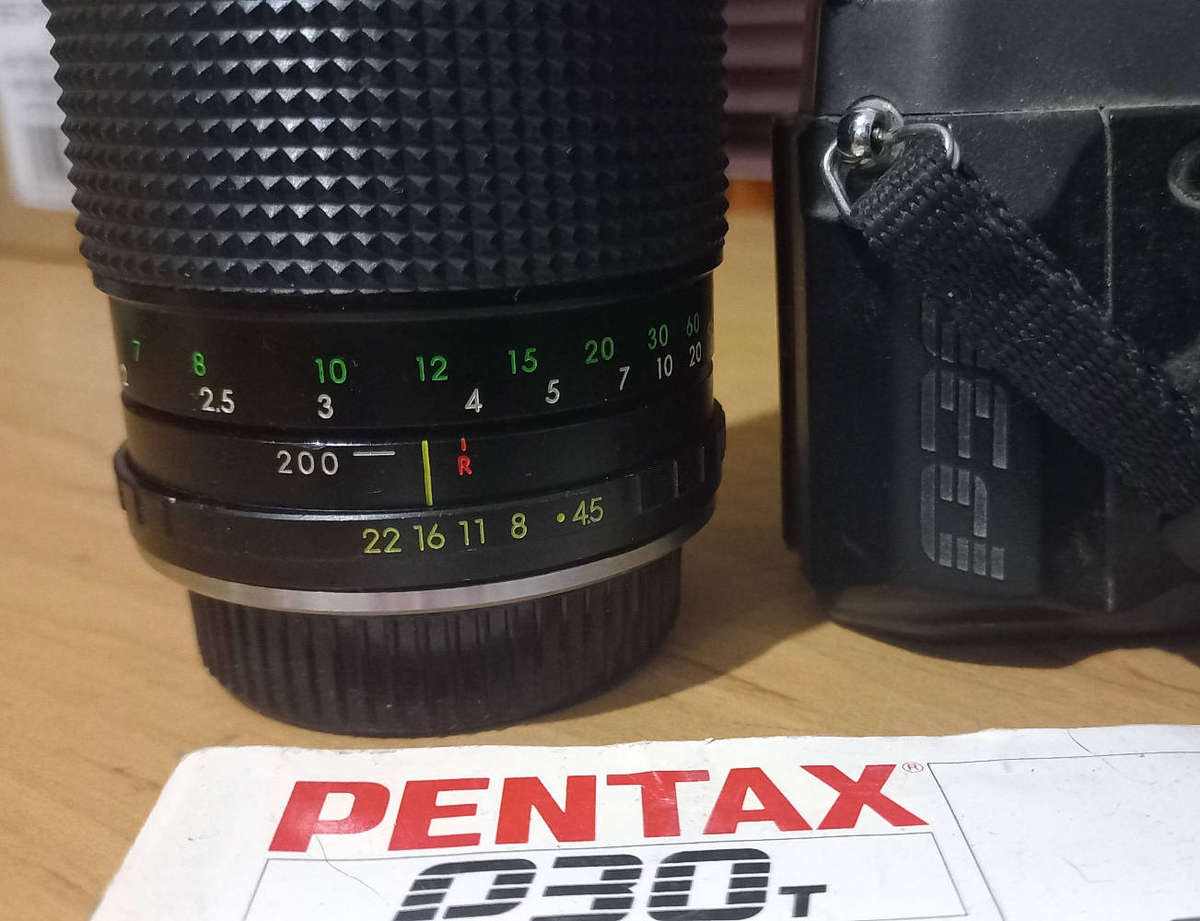 Old Pentax P30t camera