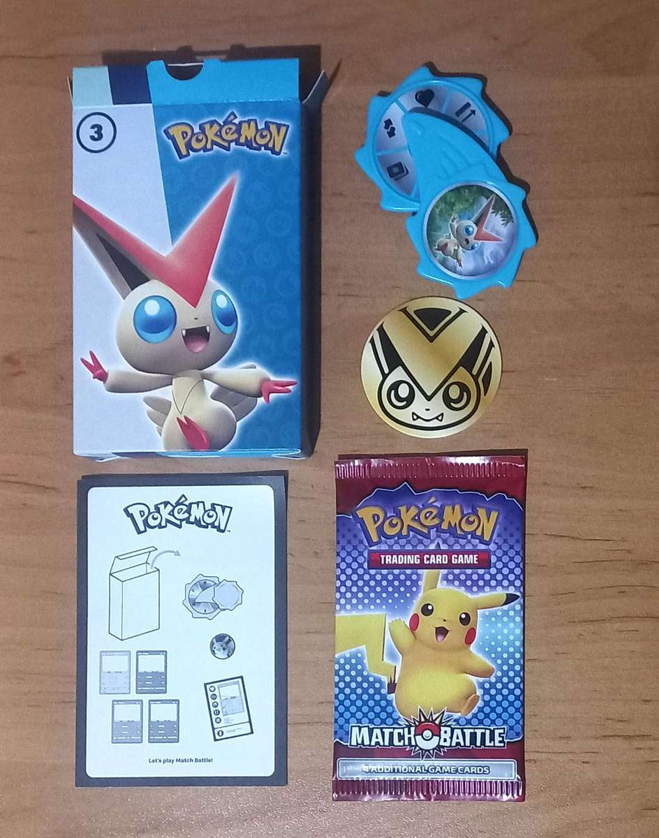 Pokemon 2022 McDonald's Match Battle Booster Pack