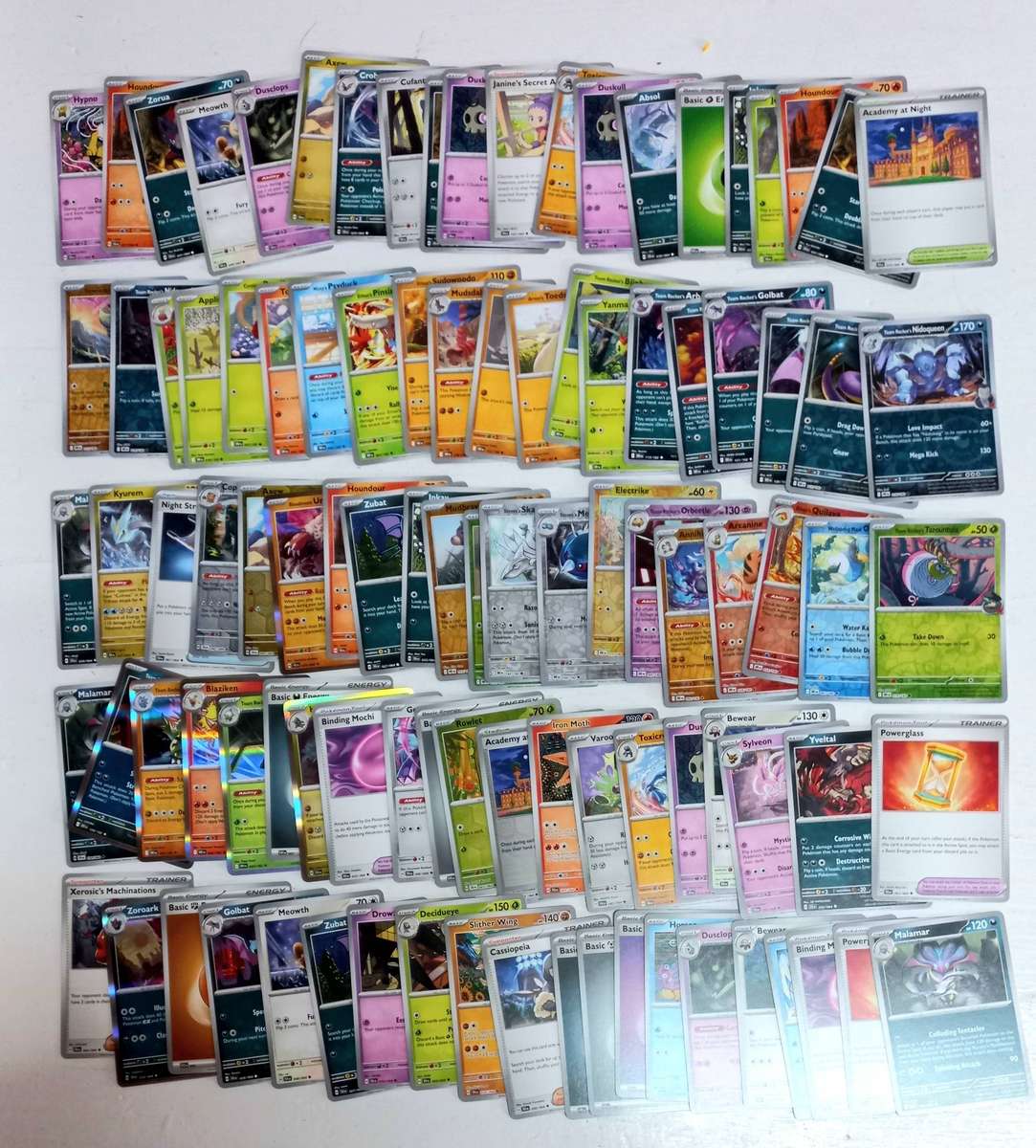 HUGE LOT!!! 100x Pokemon Cards Mixed Lot