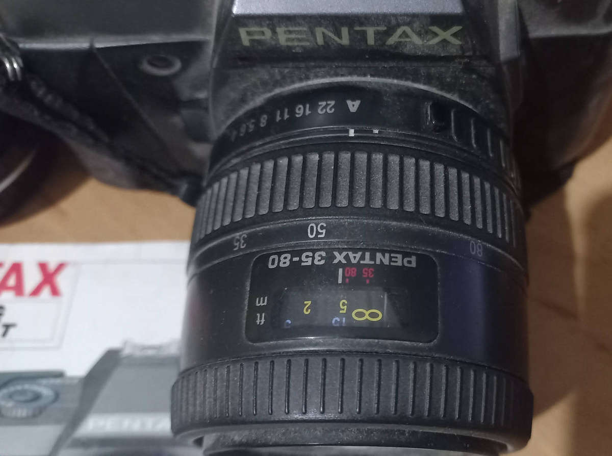 Old Pentax P30t camera