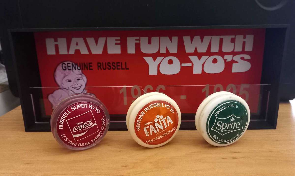 Coca-Cola Yo-yo collection in display box