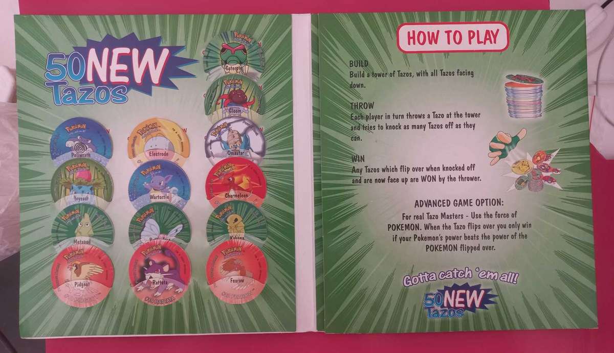 POKEMON!! Tazos 3