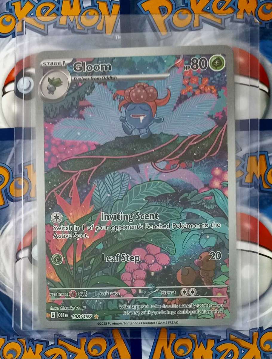 Gloom 198/197 from Obsidian Flames Pokemon Card