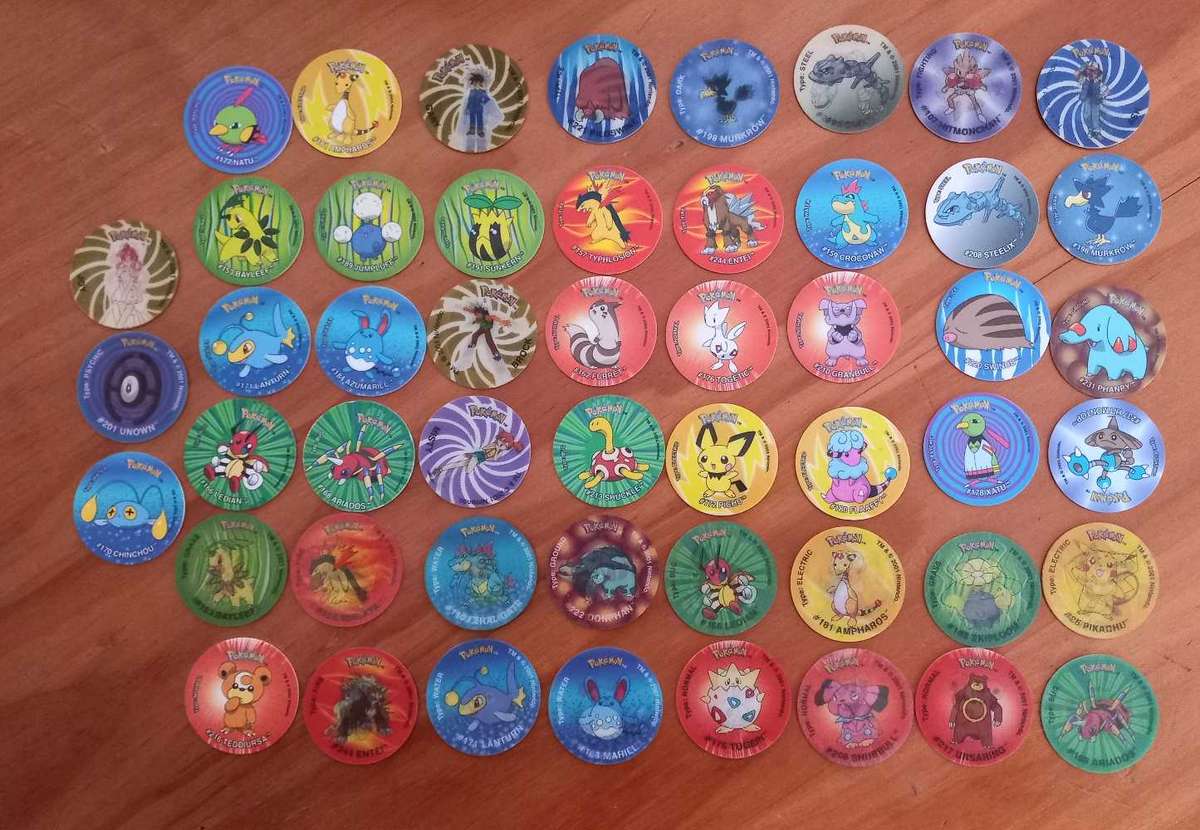 Pokemon Tazos (mixed lot)