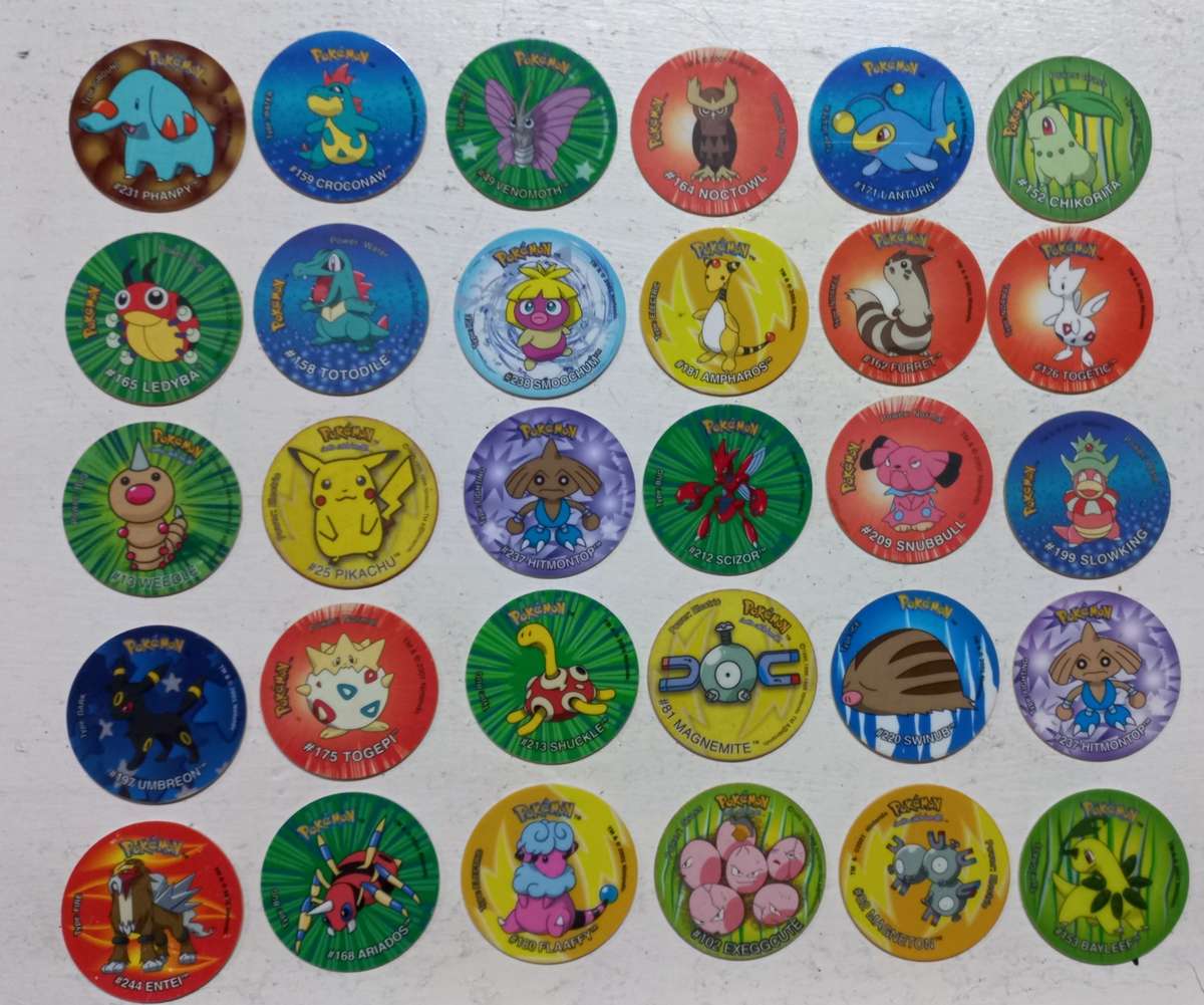 Pokemon Tazos (mixed lot 1)