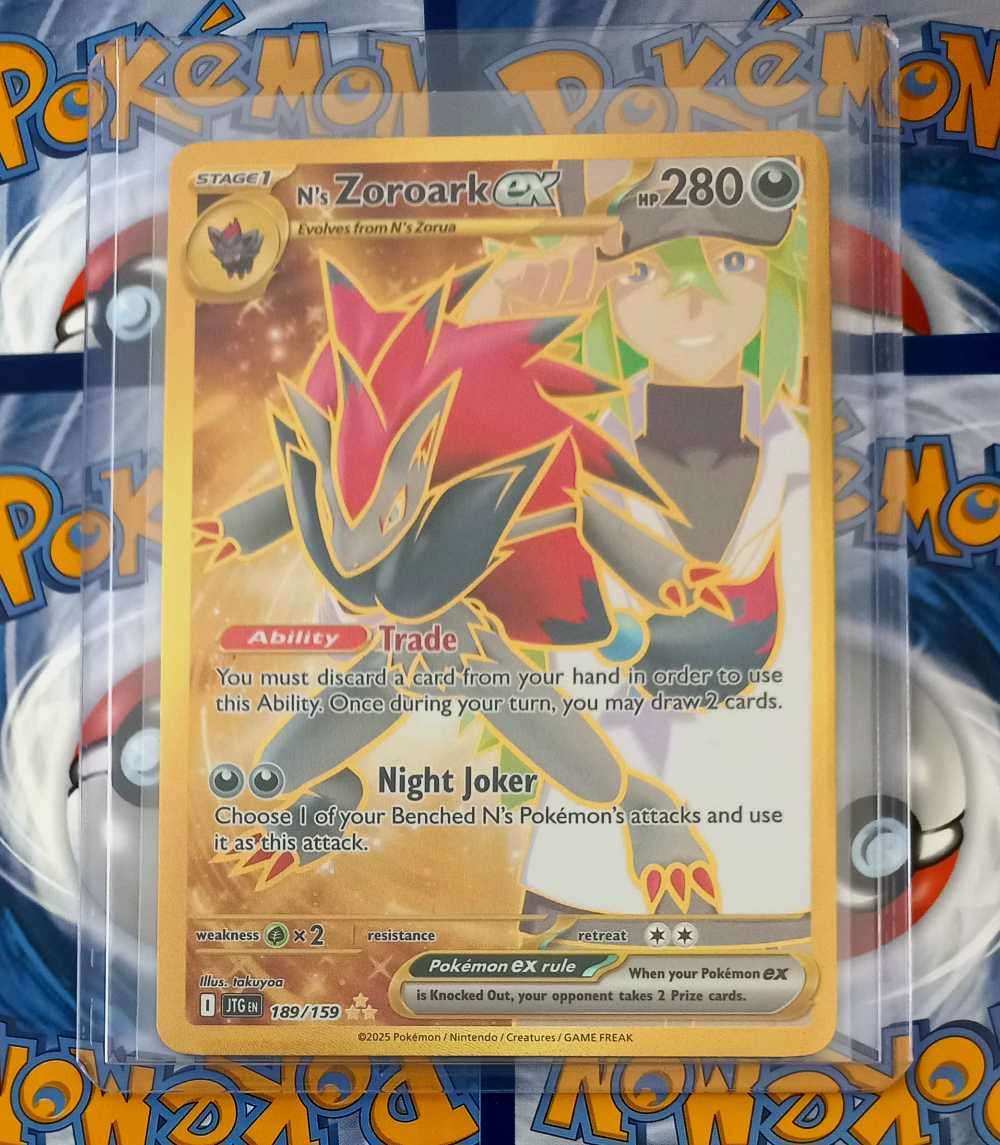 Zoroark EX 189/159 from Journey Together Pokemon Card