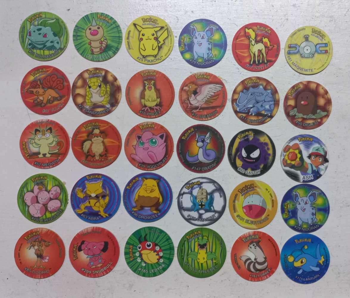 Pokemon Tazos (mixed lot 4)