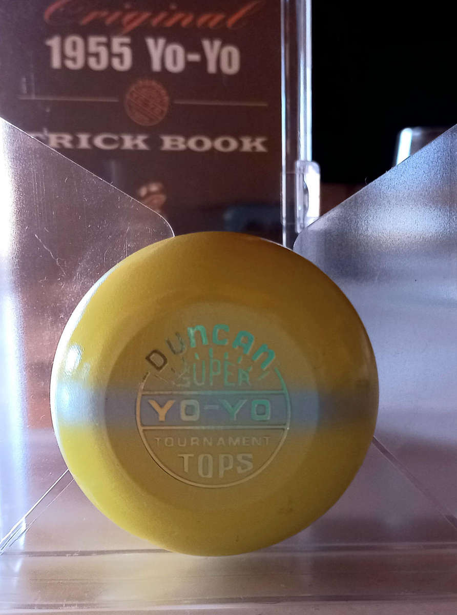 Duncan yoyo in protective case