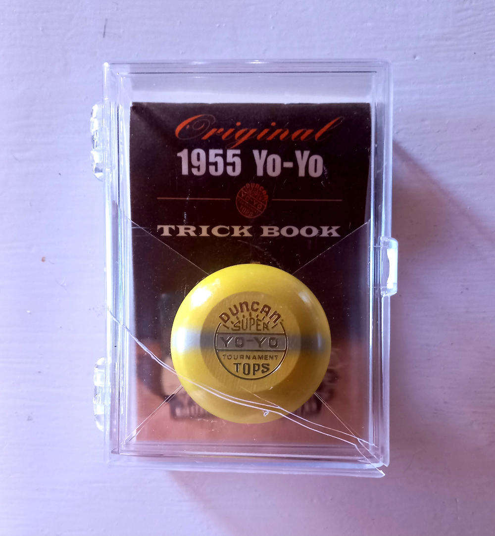 Duncan yoyo in protective case