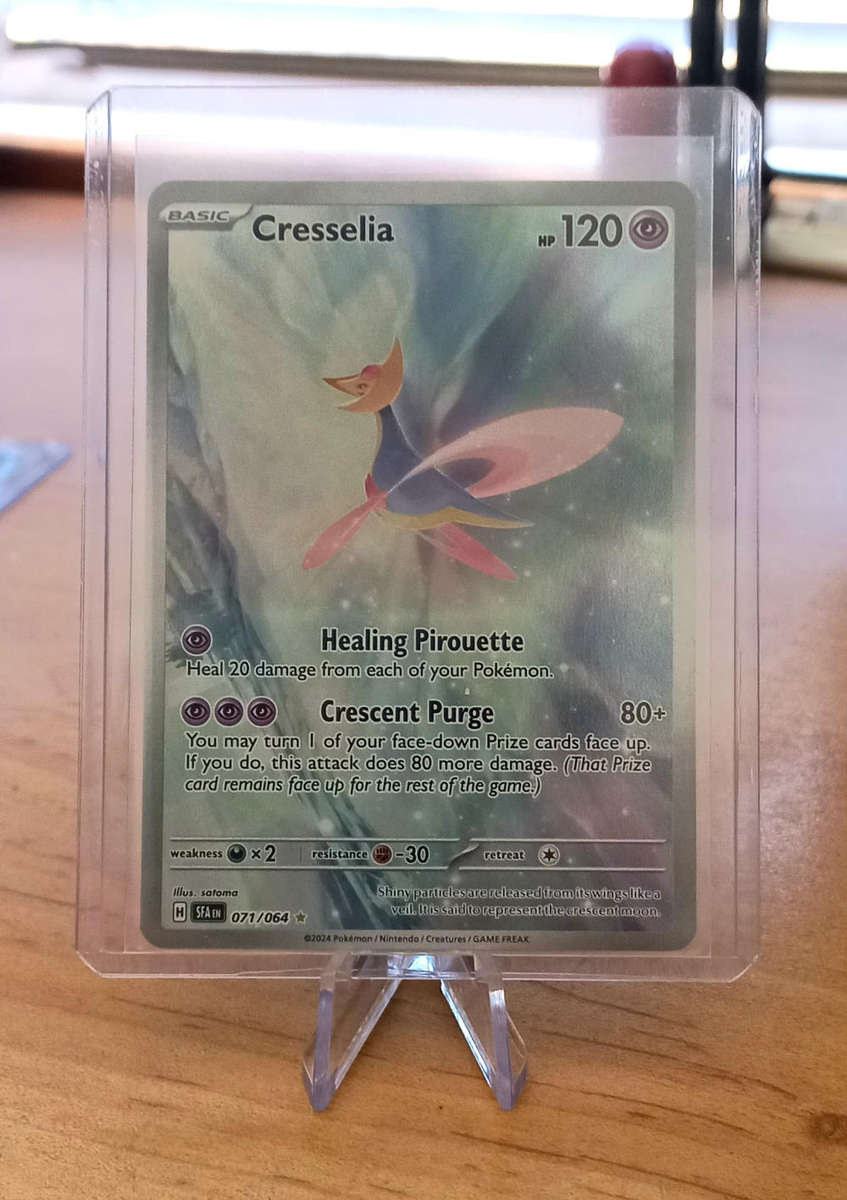 Cresselia 71/64 illustration rare from Shrouded Fable Pokemon Card