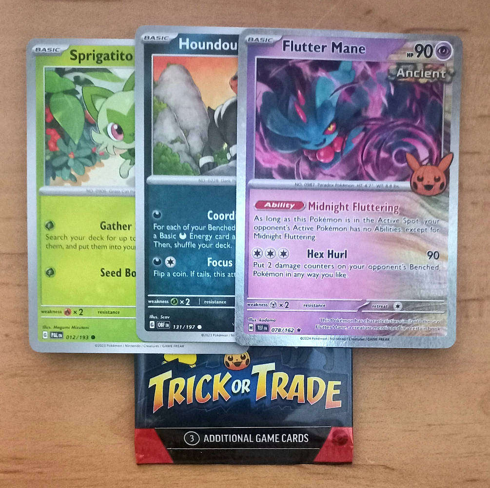 Pokemon 2024 Halloween Trick or Trade COMPLETE SET (30 Cards)
