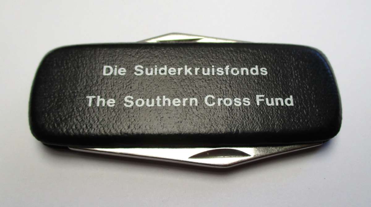 Vintage Pocket knife - Die Suiderkruisfonds / The Southern Cross Fund - militaria