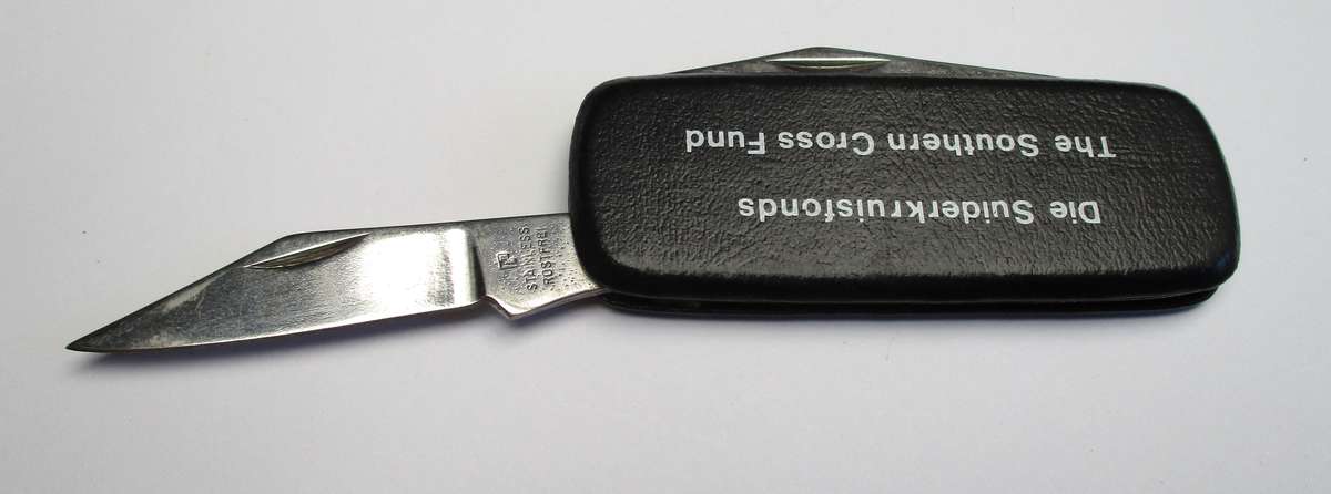 Vintage Pocket knife - Die Suiderkruisfonds / The Southern Cross Fund - militaria