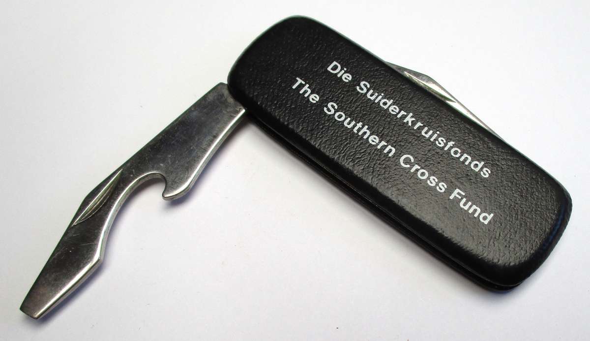 Vintage Pocket knife - Die Suiderkruisfonds / The Southern Cross Fund - militaria
