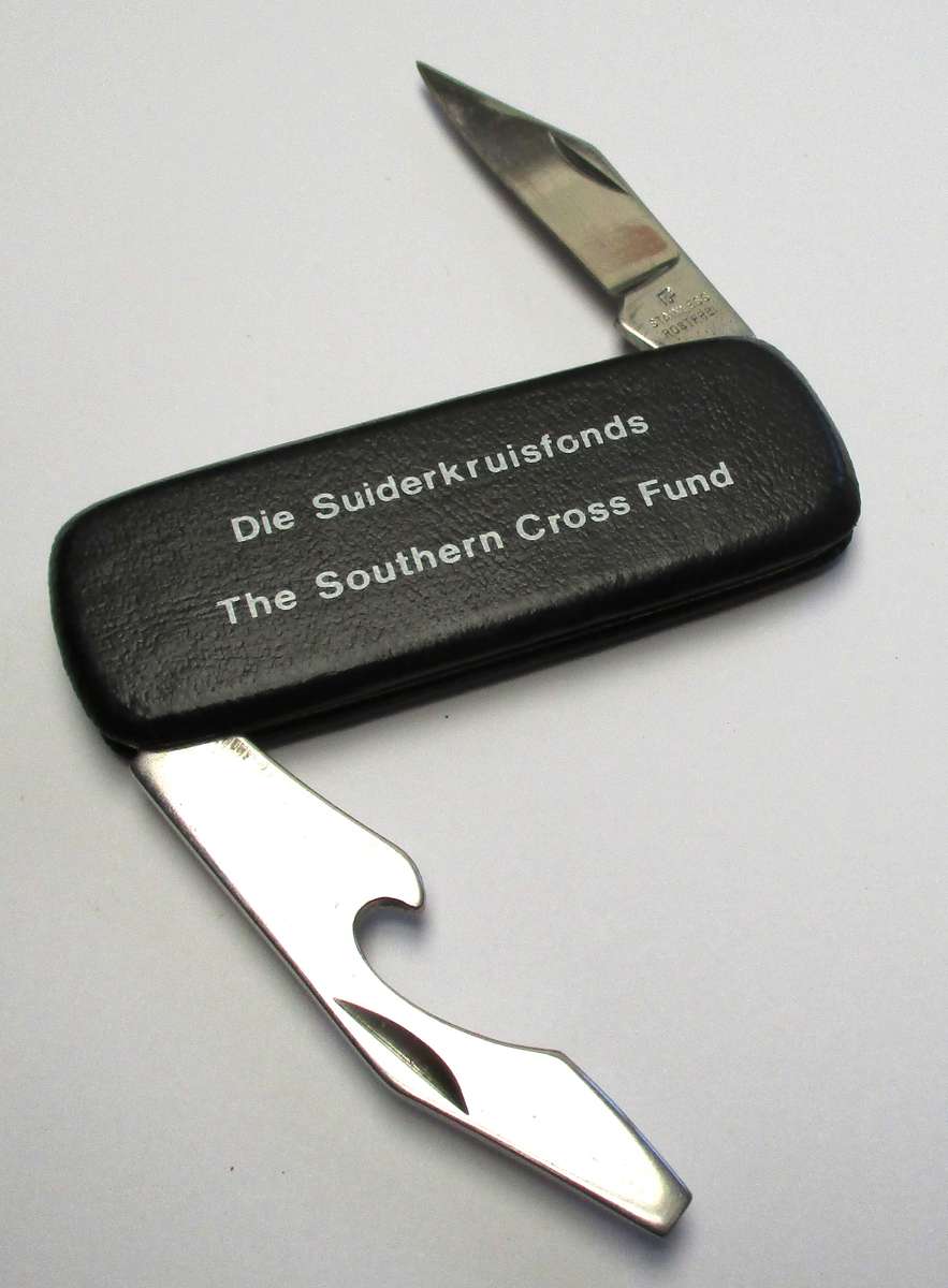 Vintage Pocket knife - Die Suiderkruisfonds / The Southern Cross Fund - militaria