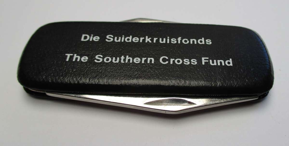 Vintage Pocket knife - Die Suiderkruisfonds / The Southern Cross Fund - militaria