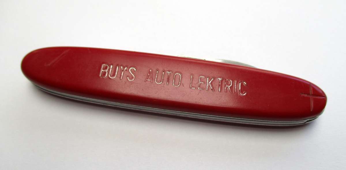 Swiss army knife - Victorinox pocket pal - BUYS AUTO LECTRIC logo