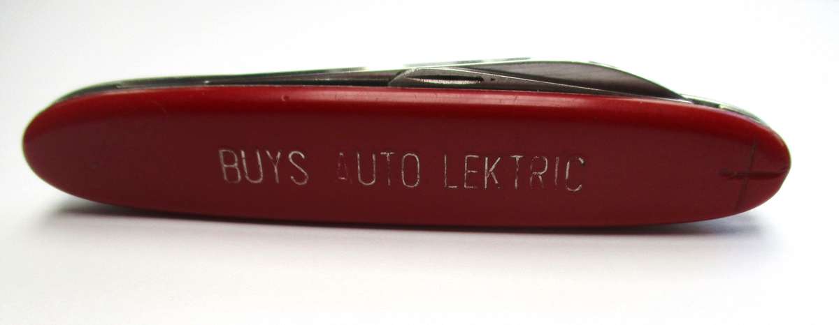 Swiss army knife - Victorinox pocket pal - BUYS AUTO LECTRIC logo