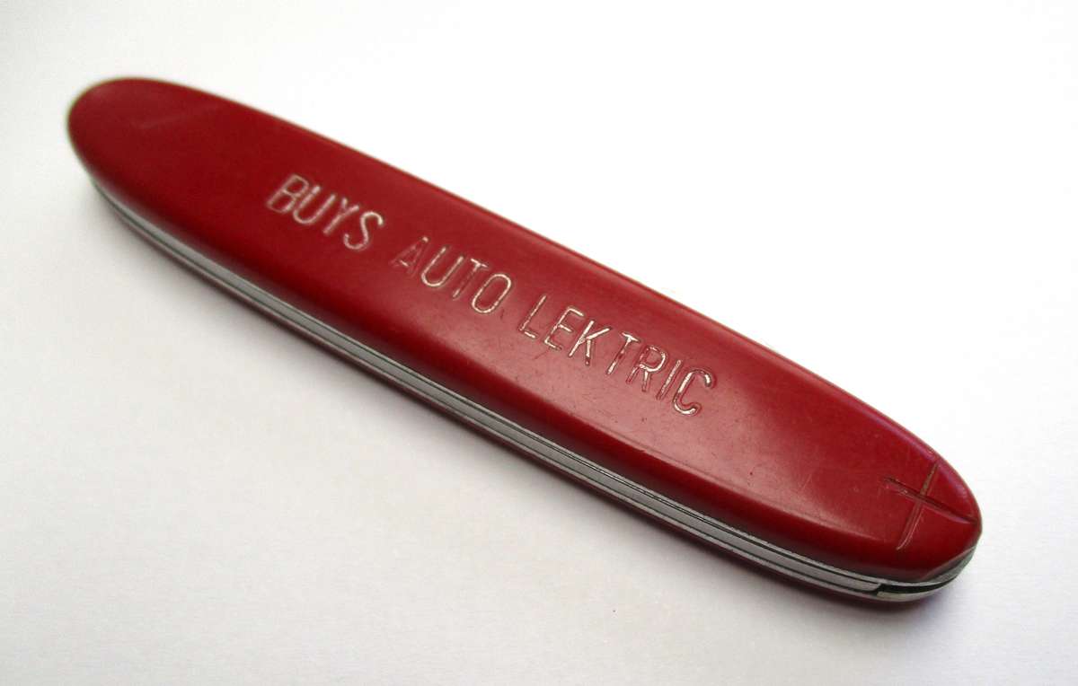 Swiss army knife - Victorinox pocket pal - BUYS AUTO LECTRIC logo