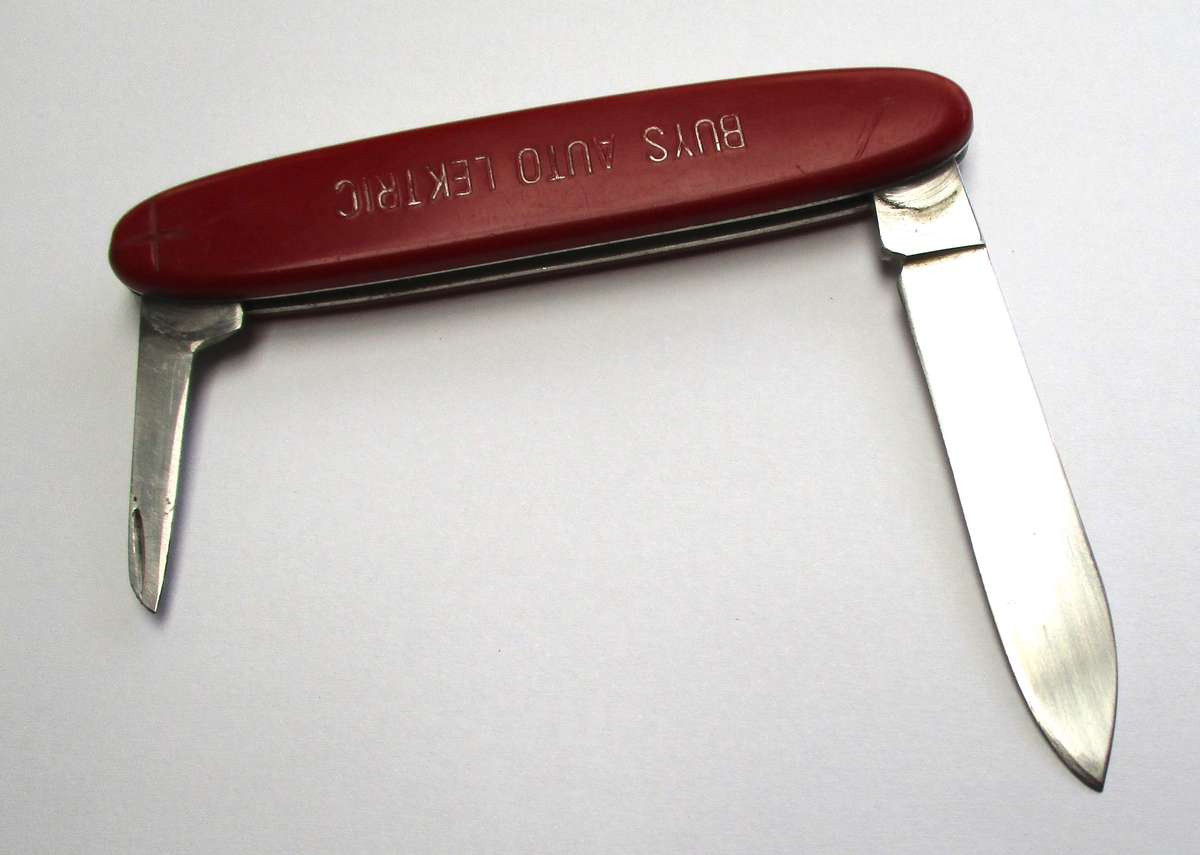 Swiss army knife - Victorinox pocket pal - BUYS AUTO LECTRIC logo