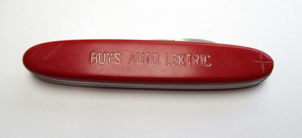 Swiss army knife - Victorinox pocket pal - BUYS AUTO LECTRIC logo
